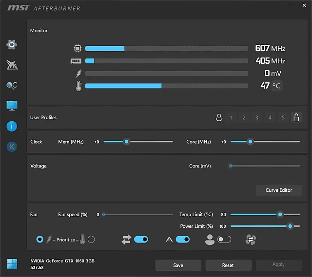 图片[1]-MSI Afterburner(微星显卡超频软件) v4.6.6.16757 最新版-五九软件库