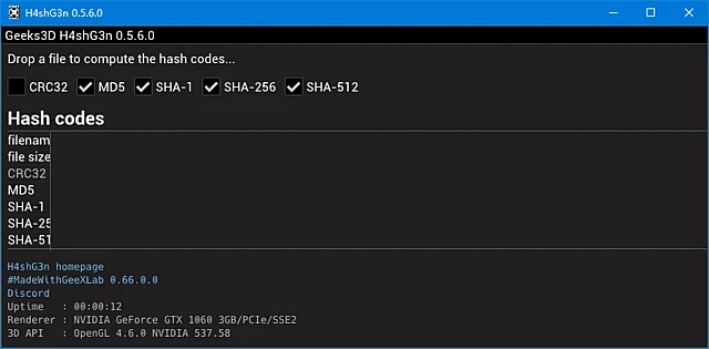图片[1]-Geeks3D H4shG3n(文件哈希计算工具) v0.5.6.0 绿色版-五九软件库