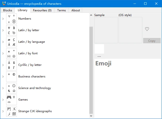 图片[1]-Unicodia(Unicode字符查询工具) v3.0.4 绿色版-五九软件库