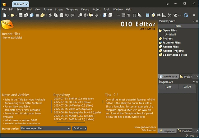 图片[1]-010 Editor(专业十六进制编辑器) v16.0.2 官方便携版-五九软件库