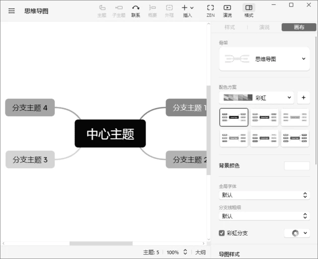 图片[1]-XMind 2025(思维导图软件) v26.01.07145 中文绿色版-五九软件库